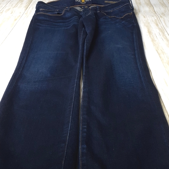 Lucky Brand Cate Stacked Skinny Dark Wash Blue Jeans Size 2/26 7W11463 - Picture 10 of 16
